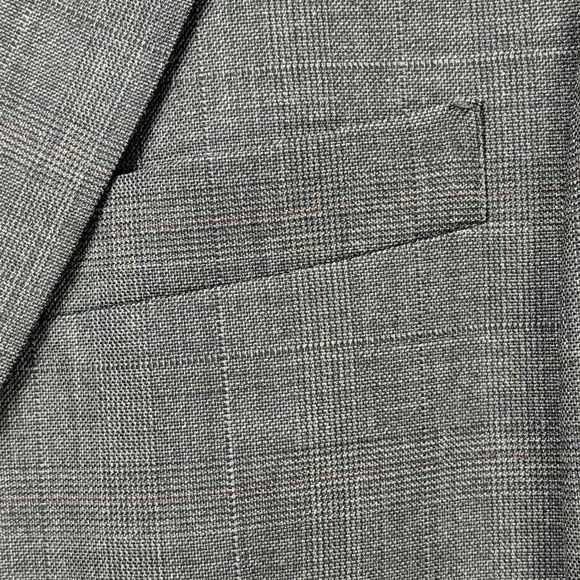 Jos A Bank Blazer Mens 43 Regular Wool Traveler's Collection Gordon USA Jacket - Picture 3 of 15